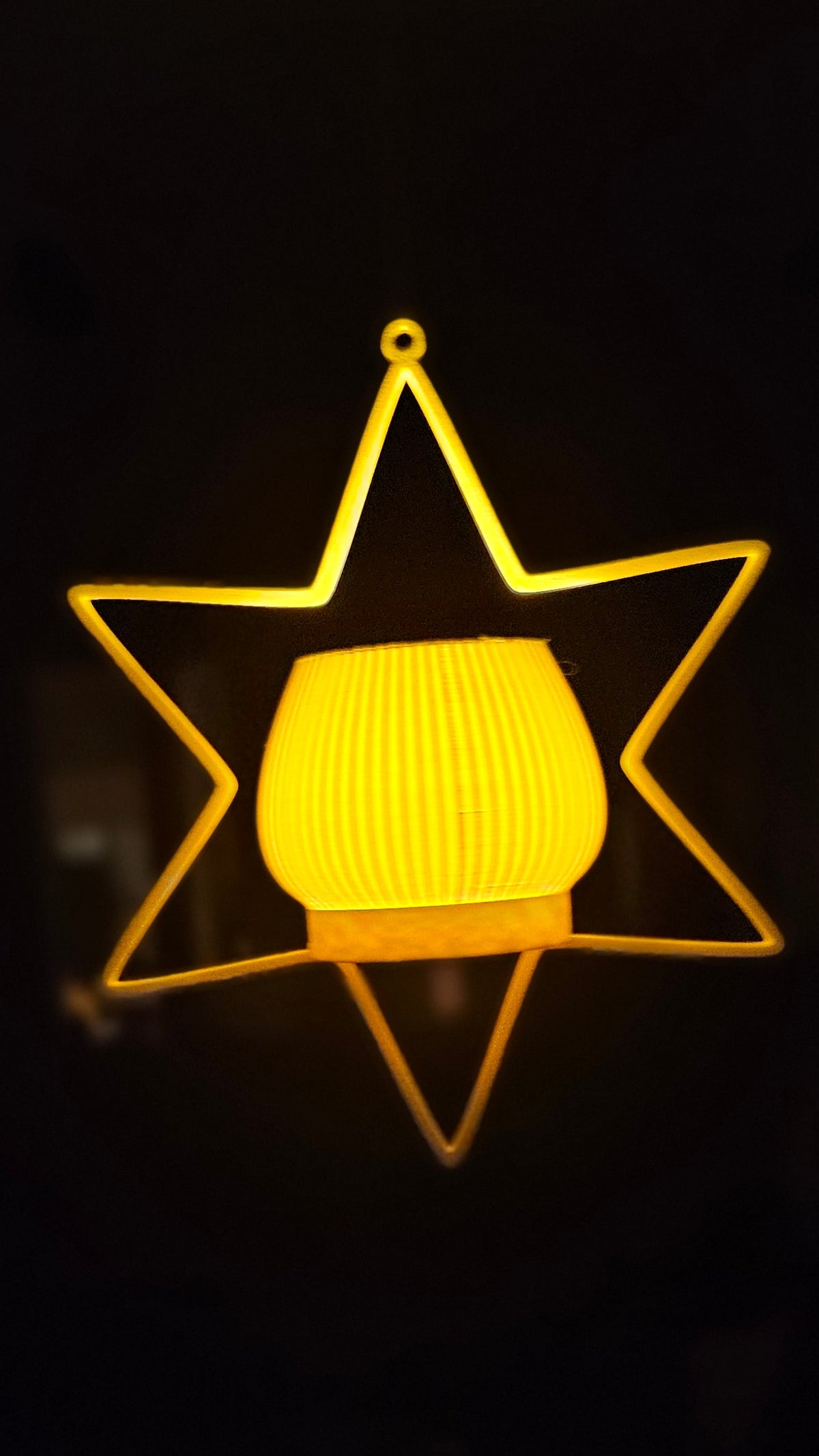 ⭐ Leuchtender Stern – stimmungsvolle Dekoration ⭐
