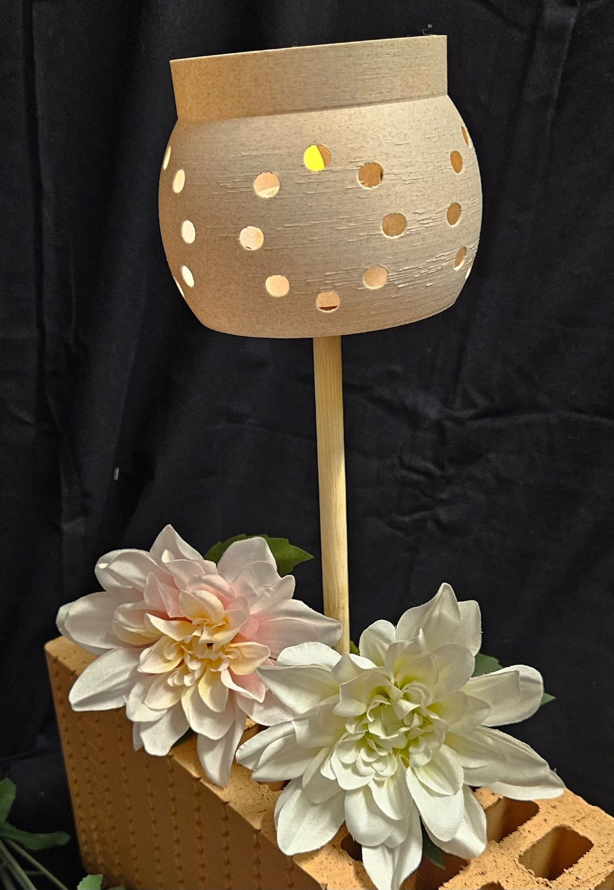 🌸 Gartenleuchte mit Muster – stimmungsvolle Deko aus dem 3D-Druck 🌸