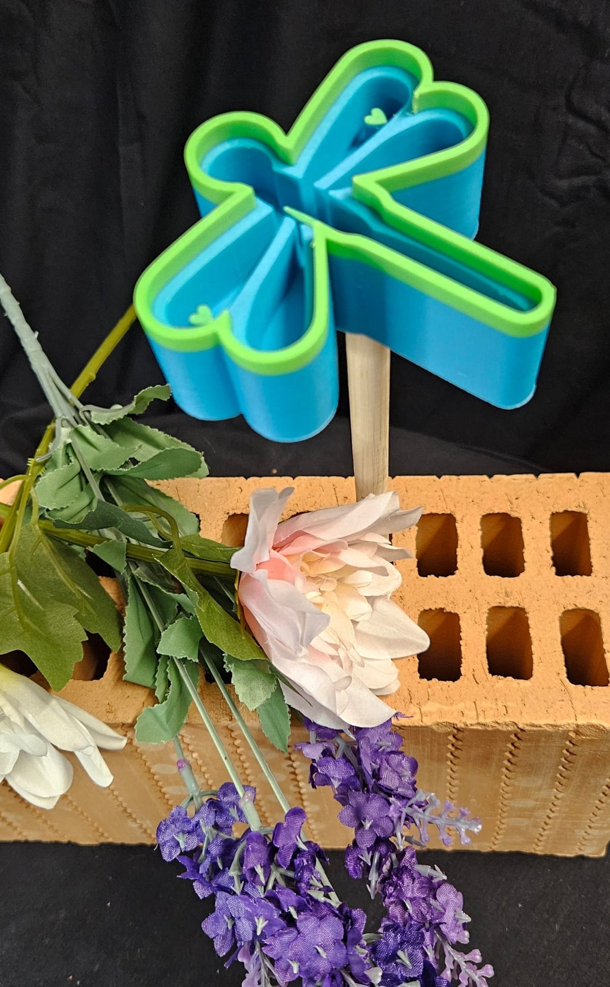 🪻 Libellen-Tränke – Dekorativer Gartenstecker für Bienen &amp; Vögel 🐝🐦