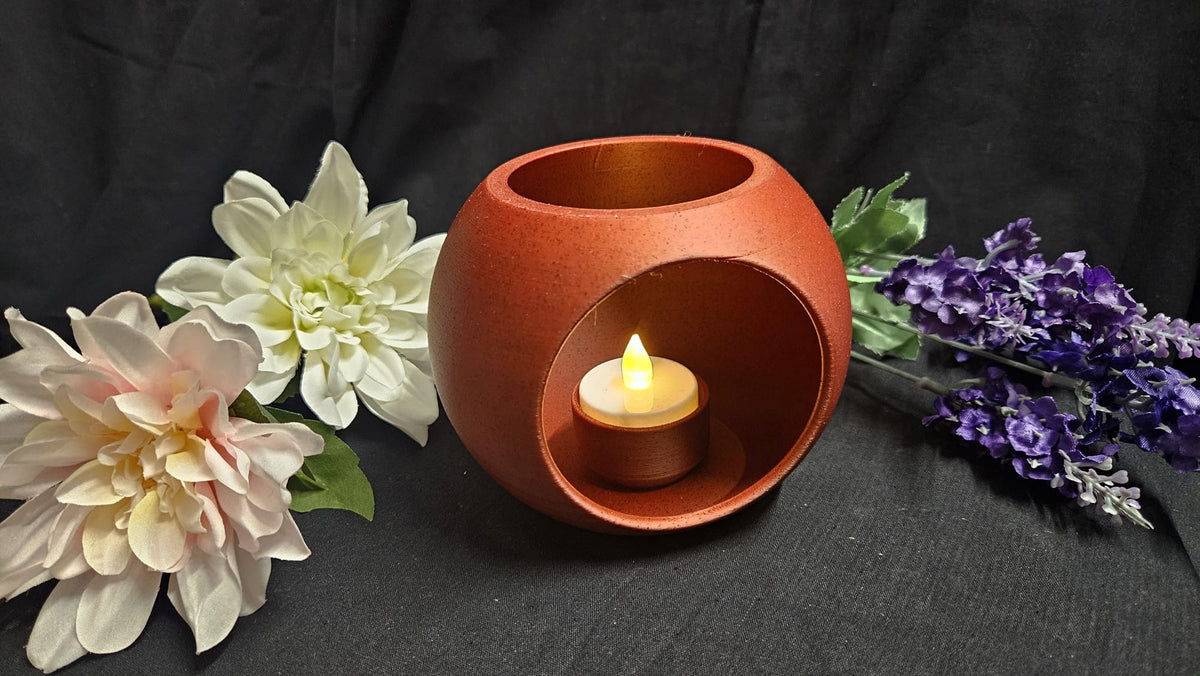 🕯️ Modernes Windlicht „Kugel“ – Stilvolle Dekoration
