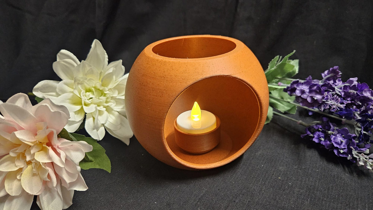 🕯️ Modernes Windlicht „Kugel“ – Stilvolle Dekoration