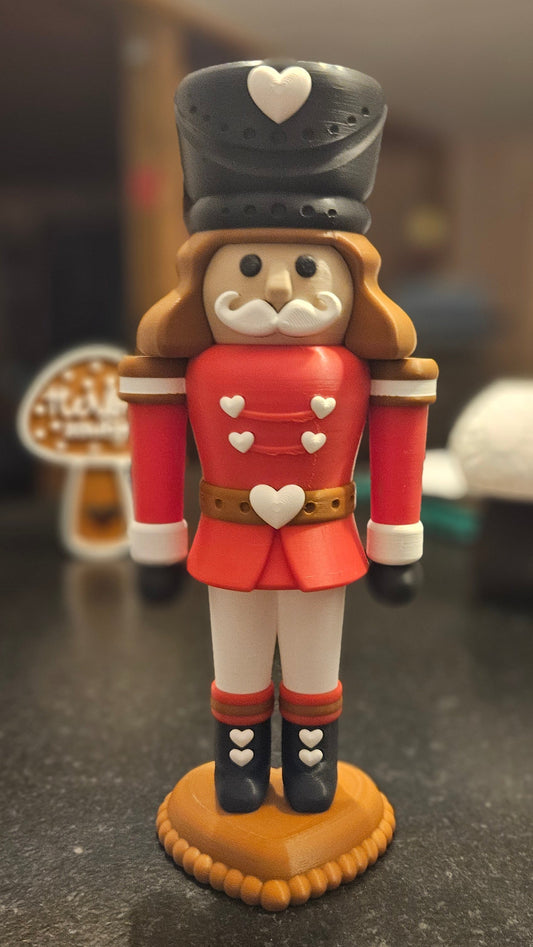 ❤️ Nussknacker „Herzenswächter“ – ca. 24 cm ❤️