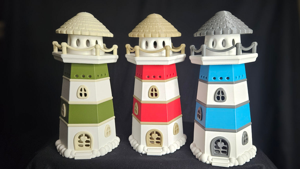 ⚓ Leuchtturm mit LED-Beleuchtung – maritimes Licht für dein Zuhause ⚓