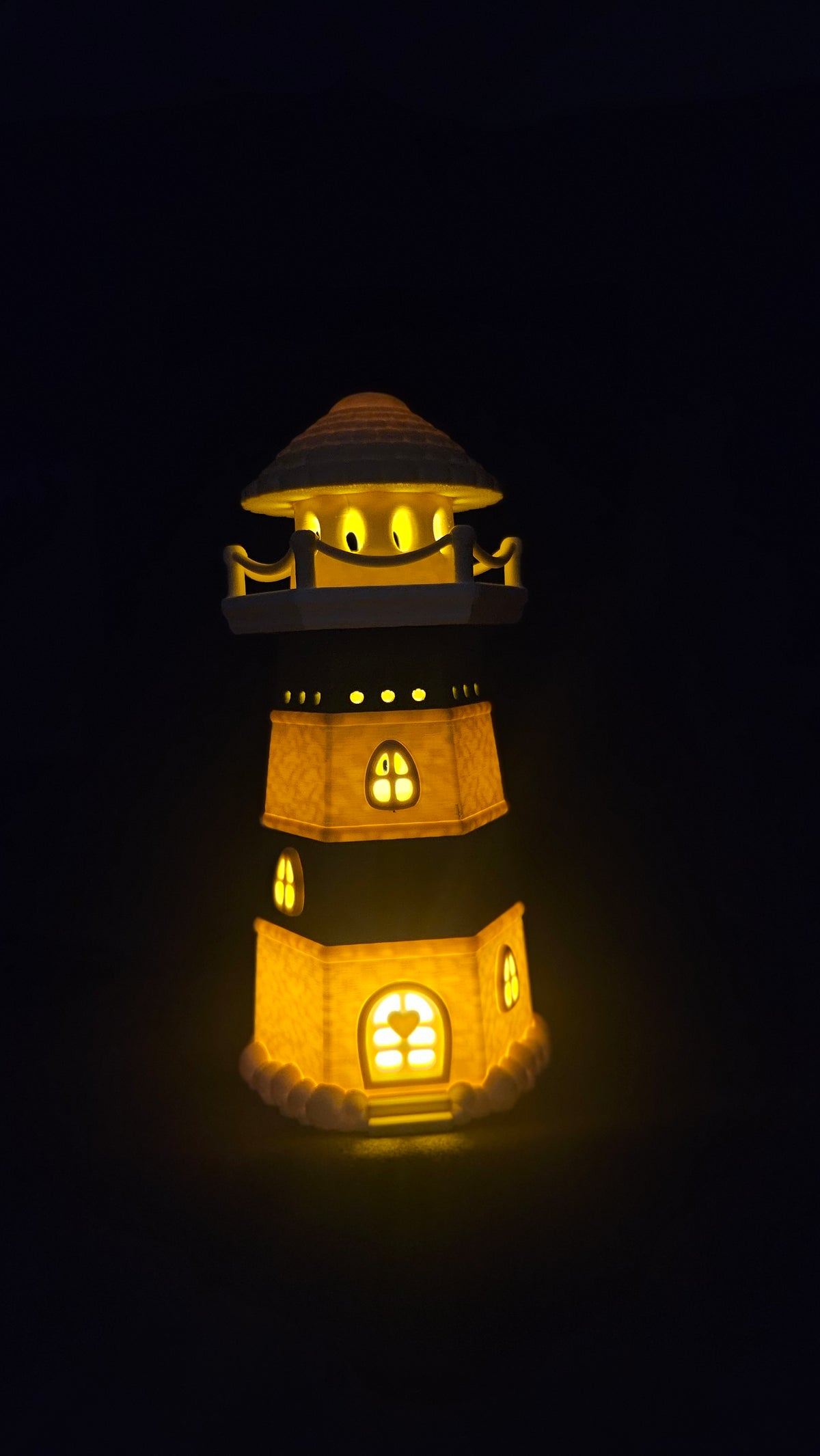 ⚓ Leuchtturm mit LED-Beleuchtung – maritimes Licht für dein Zuhause ⚓