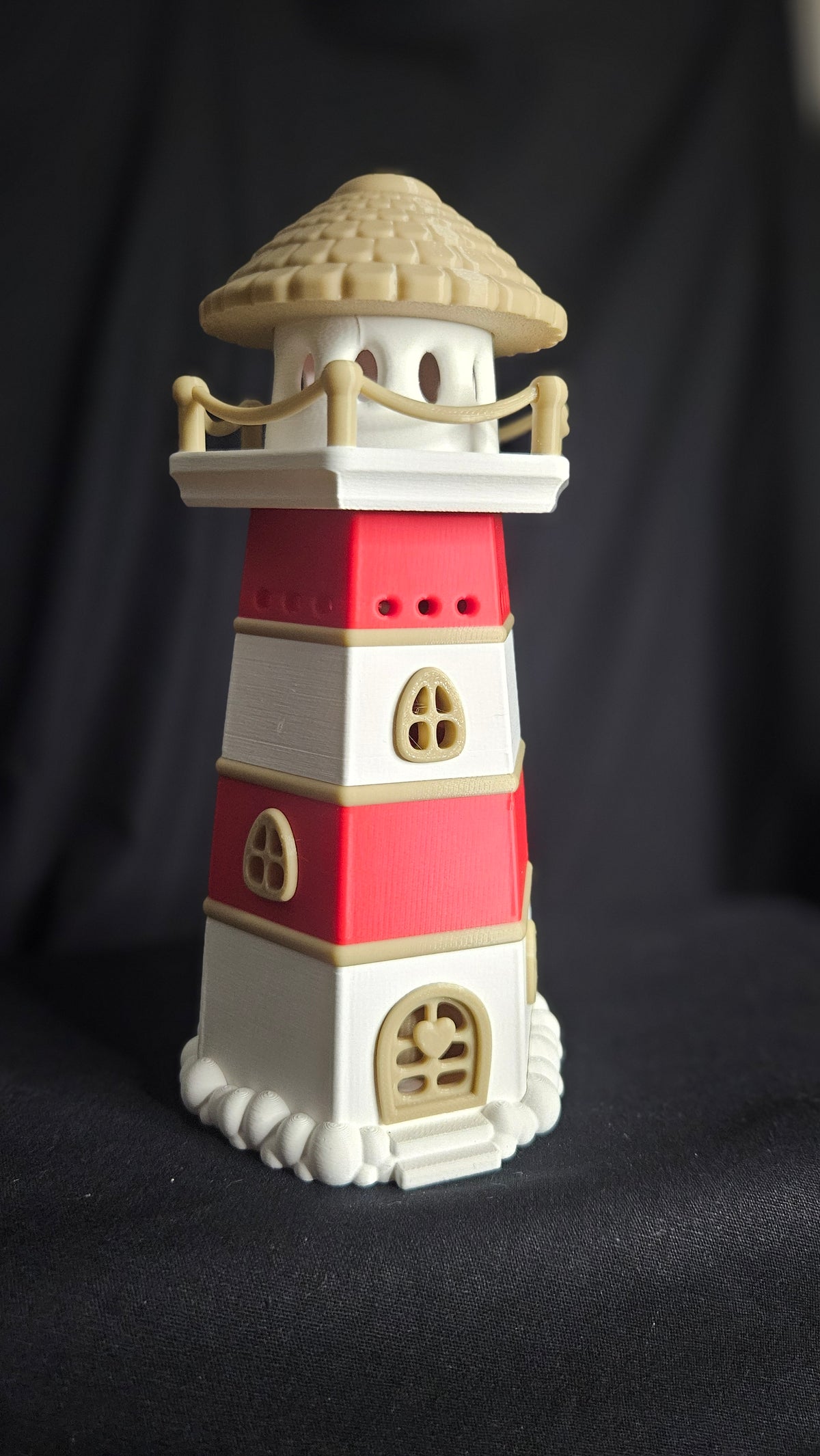 ⚓ Leuchtturm mit LED-Beleuchtung – maritimes Licht für dein Zuhause ⚓