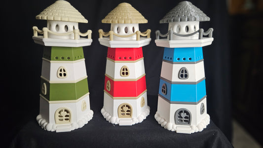 ⚓ Leuchtturm mit LED-Beleuchtung – maritimes Licht für dein Zuhause ⚓